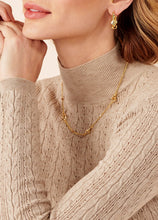 Load image into Gallery viewer, Charlie Paige - Rope Cable Mock Neck Pullover (2 Color Options)
