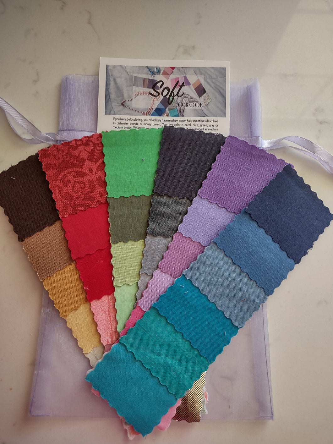*While Supplies Last* SOFT Fabric Swatches