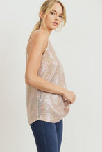 Load image into Gallery viewer, Sequin Racerback Tank Top *Only 2 Left!*
