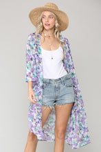 Load image into Gallery viewer, Sheer Floral Kimono *Only 1 Left!*
