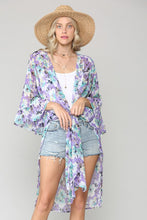 Load image into Gallery viewer, Sheer Floral Kimono *Only 1 Left!*
