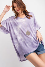 Load image into Gallery viewer, Lavender Tie-Dye Top
