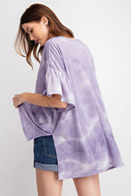 Load image into Gallery viewer, Lavender Tie-Dye Top
