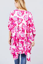 Load image into Gallery viewer, Floral Water Color Painting Kimono
