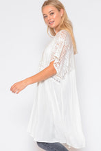 Load image into Gallery viewer, Sheer Lace Top Kimono
