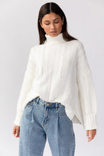 Load image into Gallery viewer, Textured Turtleneck Sweater
