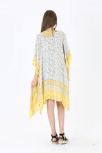 Load image into Gallery viewer, Yellow Bordered Kimono
