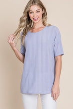 Load image into Gallery viewer, Boatneck Knit Tunic Tee
