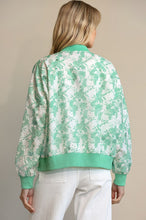 Load image into Gallery viewer, Eyelet Bomber Jacket
