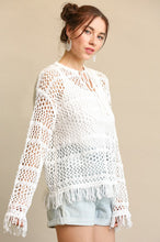 Load image into Gallery viewer, Mesh Crochet Top (2 Color Options)
