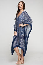 Load image into Gallery viewer, Scarf Printed Caftan
