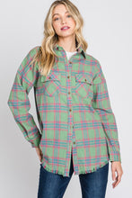 Load image into Gallery viewer, Oversize Flannel Shacket
